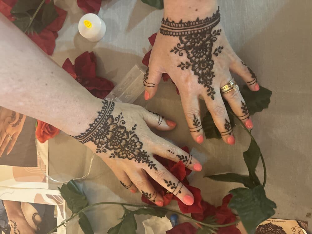 Henna design floral-4