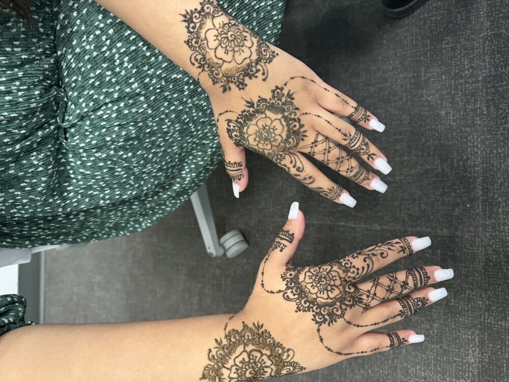 Henna design floral-6