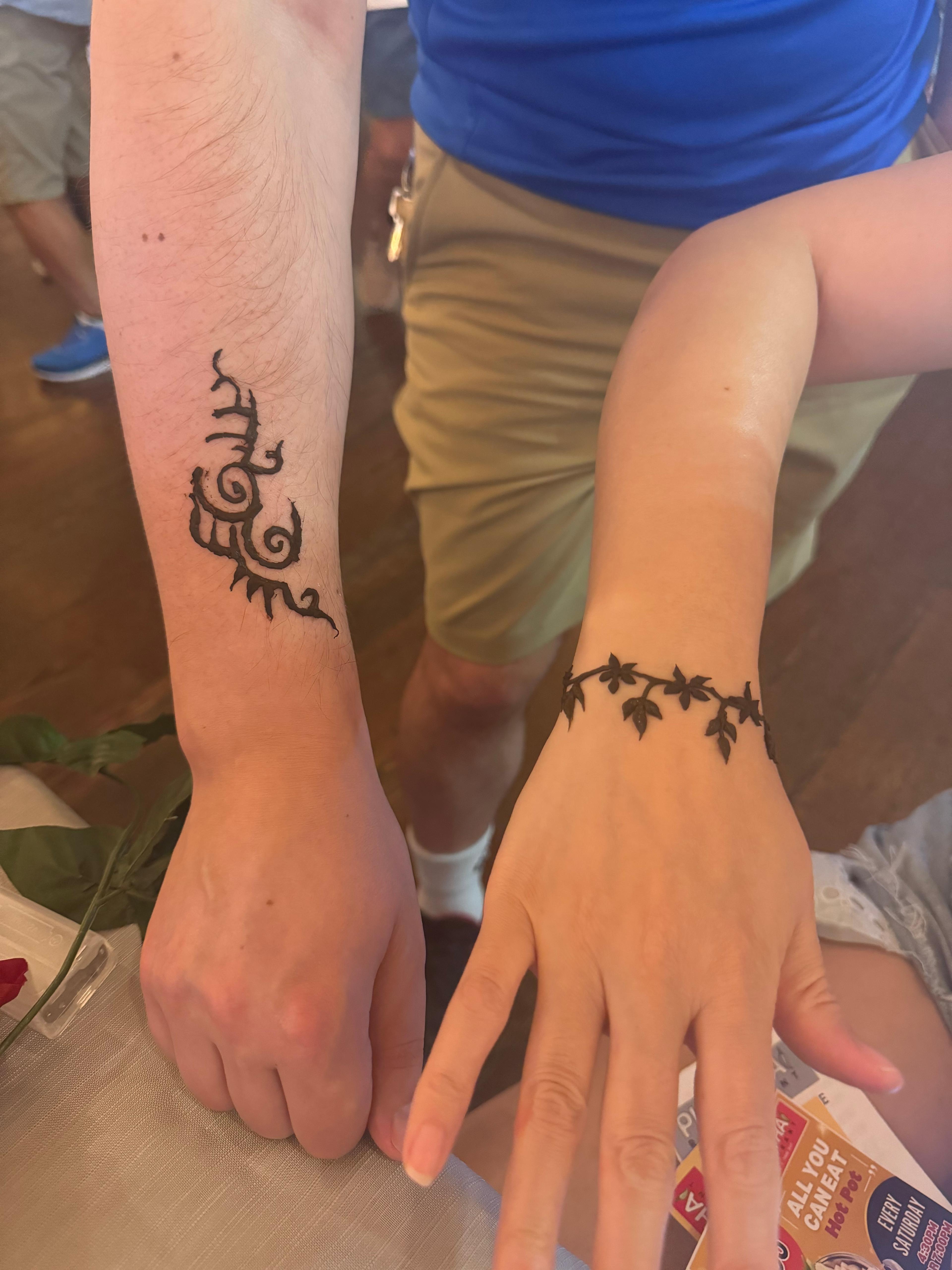 Henna design tattoo-2