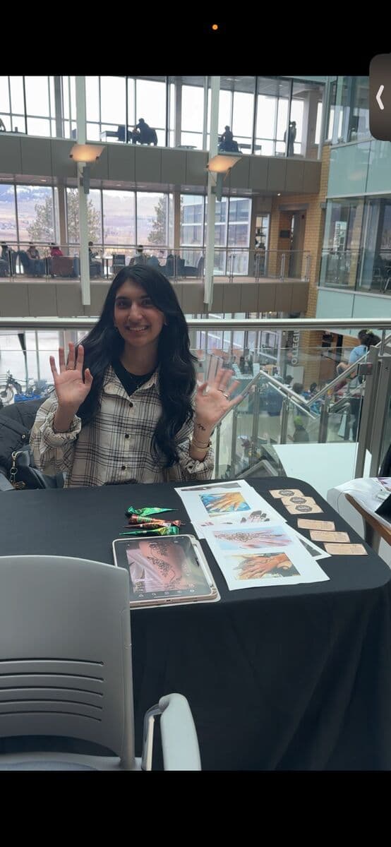 Black History Month market henna